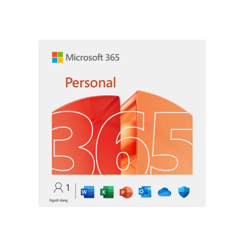 Phần mềm M365 Personal English APAC Subscr 1YR Medialess